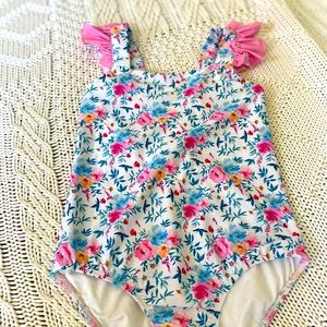Girls Little Magnolia Swimsuit Size 8